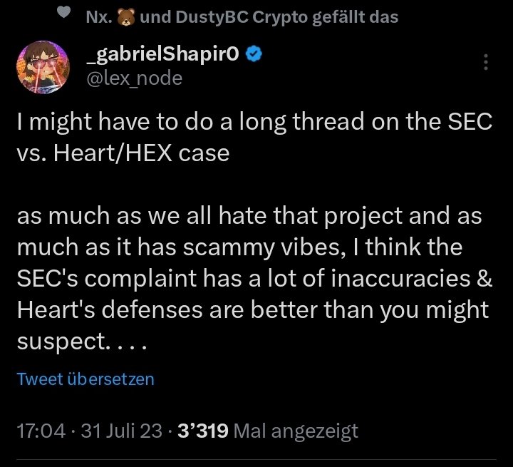 Leerzeit's tweet photo. Look at all these gaslighters. Look at them. Called xrp the greatest fraud in crypto when the SEC filed it's unfaithfull compliant. But with HEX - an obvious Scam for Richard Heart, they just can't understand it. https://t.co/wQJFXmYTkz