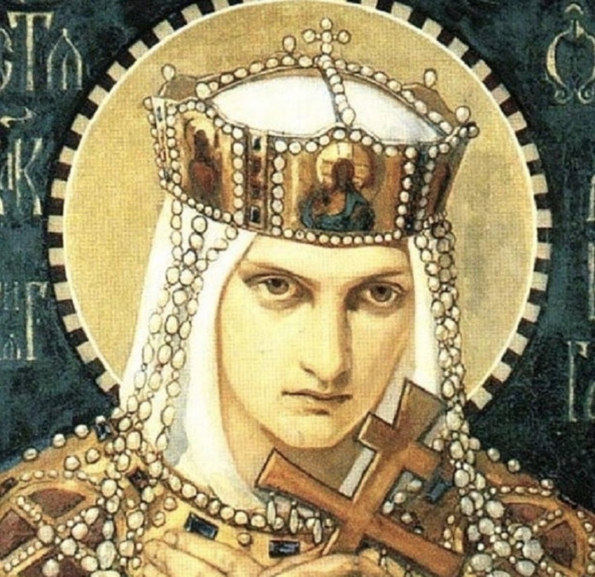 historyinmemes's tweet photo. In the historical context of the 10th century, Kyivan Rus' was a medieval federation of East Slavic, Norse, and Baltic tribes located in what is now modern-day Ukraine, Belarus, and parts of Eastern Russia. The society was organized around a system of city-states, with Kyiv being the political and cultural center.

Olga, the wife of King Igor, ruled as a regent after his death, as their son Sviatoslav was too young to take the throne. During this time, the Drevlians, a neighboring tribe with complex relations with Kyivan Rus', saw an opportunity to expand their influence. They plotted to marry Olga to their Prince Mal, with the intention of gaining control over the Kyivan Rus' territories through this strategic alliance.

Olga, however, was not willing to submit to their plan. She decided to take matters into her own hands and seek revenge for her husband's brutal murder. The revenge she sought was not a simple act of retribution but a series of well-thought-out actions, intended to demonstrate her strength, cunning, and power.

When the Drevlian ambassadors came with their proposal, Olga initially feigned acceptance but insisted on honoring them the next day in the presence of her people. Little did they know that it was a setup. Olga's request to be carried in their boats was designed to humiliate them, as they were accustomed to riding on horses and walking as a symbol of their status.

When the ambassadors were dropped into a trench and buried alive, Olga sent another message to the Drevlians, asking them to send distinguished men to her in Kiev. Oblivious to the fate of the previous ambassadors, the Drevlians complied, and Olga trapped them in a bathhouse, burning them alive. Her revenge was both creative and ruthless, instilling fear in her enemies.

The siege of Korosten, the city where her husband was killed, was a significant part of Olga's revenge plan. It demonstrated her determination to avenge Igor's death and her strategic military prowess. The Drevlians, eventually succumbing to Olga's forces, agreed to pay tribute, hoping to end the conflict.

But Olga wasn't done yet. In her final act of vengeance, she asked for three pigeons and three sparrows from each Drevlian house, seemingly a simple request. However, she had her men attach sulfur and a flammable cloth to the birds before releasing them. As the birds returned to their nests in the city, the entire place went up in flames, burning the city to the ground.