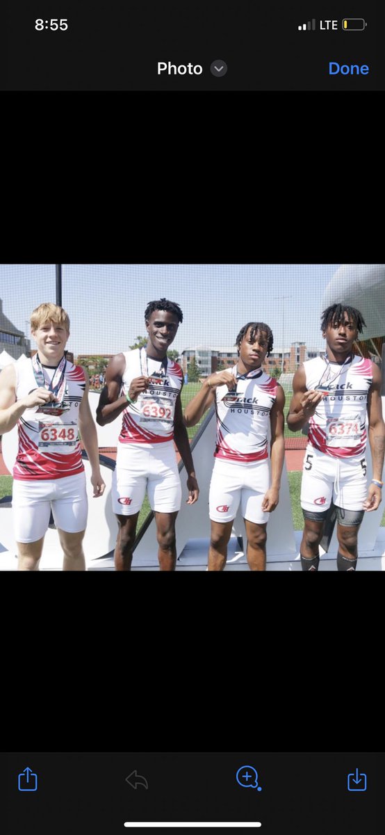 Great way to end my 2022-2023 track szn a USATF 4x4 National Champion with a 1st leg split of 47.50..time to get some rest and recover for my upcoming junior szn⚡️@MaydeCreekTF @dbank713tx @CoachJensen3 @Siemers_XC_TF @Coachlewis713 @CoachWilson06 @trackhouston89 @CoachRashadLee
