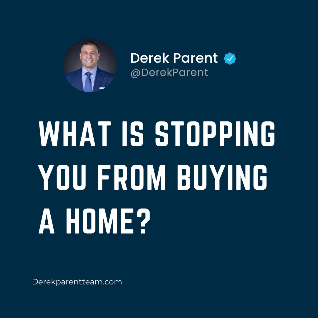 Ready to put down roots and make lasting memories? 

Today is the perfect day to seize the opportunity and invest in your dream home! With a thriving market, endless possibilities await. 🌟🔑 #NewBeginnings #HomeSweetHome #GreatTimeToBuy #derekparent #theparentteam #usamortgage