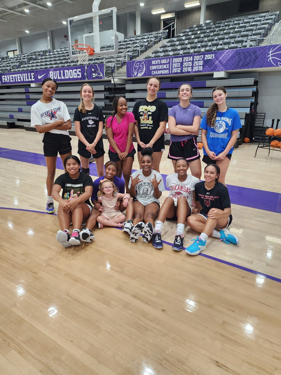 Another good day. We started at the gym and ended at the pool. Such a fun group.