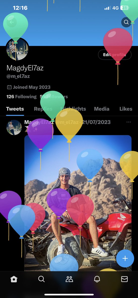 m_el7az's tweet photo. 20🥳🎂🤍 https://t.co/woCImRW4mE