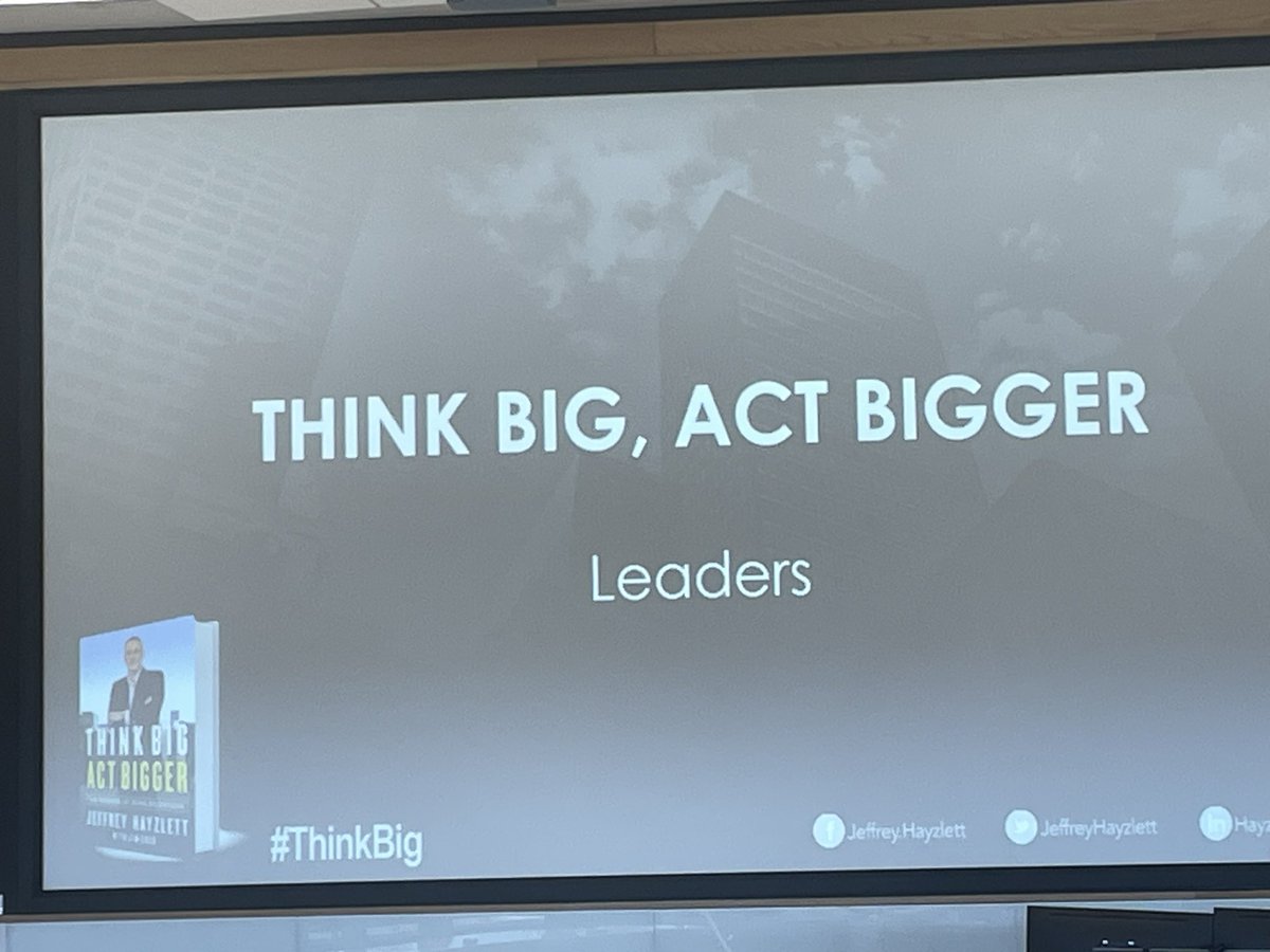 During Cosmopolitan International convention, we got to listen to <a href="/JeffreyHayzlett/">Jeffrey Hayzlett</a> Very inspiring for us to Think Big, Act Bigger!! Be a clock changer!! ⏰⏰👏👏😊