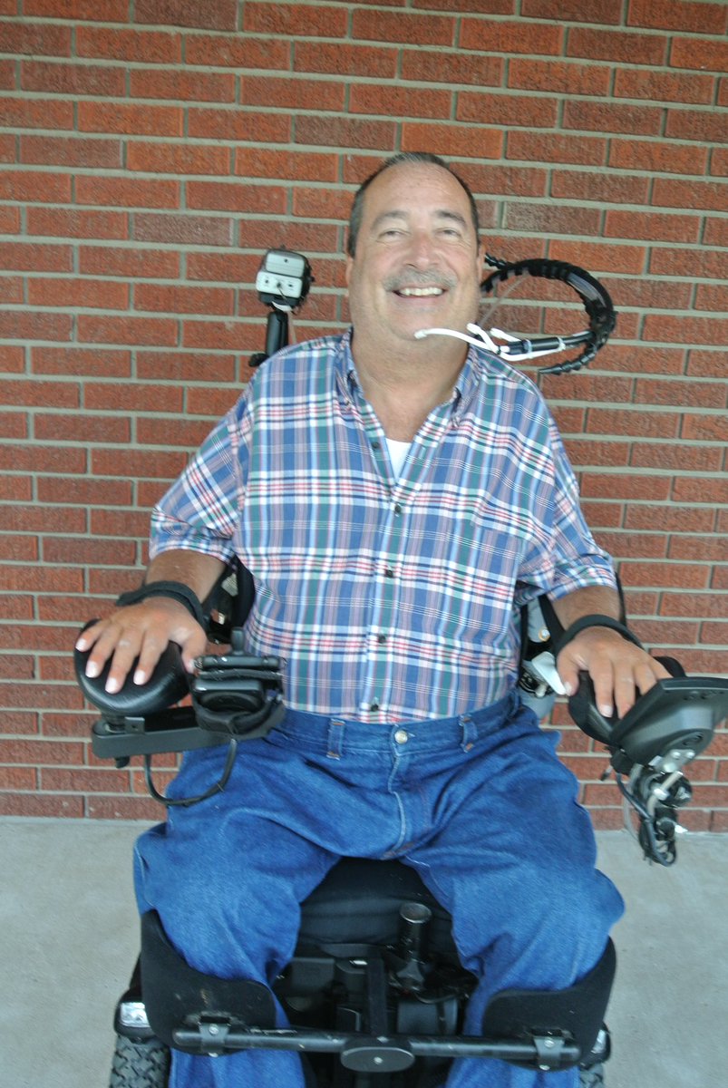 wvadnais's tweet photo. @GovWhitmer I wanted you to see a picture of my friend, Brian Woodward, when he was happy and getting the care he needed to stay healthy. He died today because of the bill you signed, taking away his care. 8 nursing homes and 22 hospital visits in the last 2 years.#HeCouldntWait https://t.co/0Q9TNa4WVa