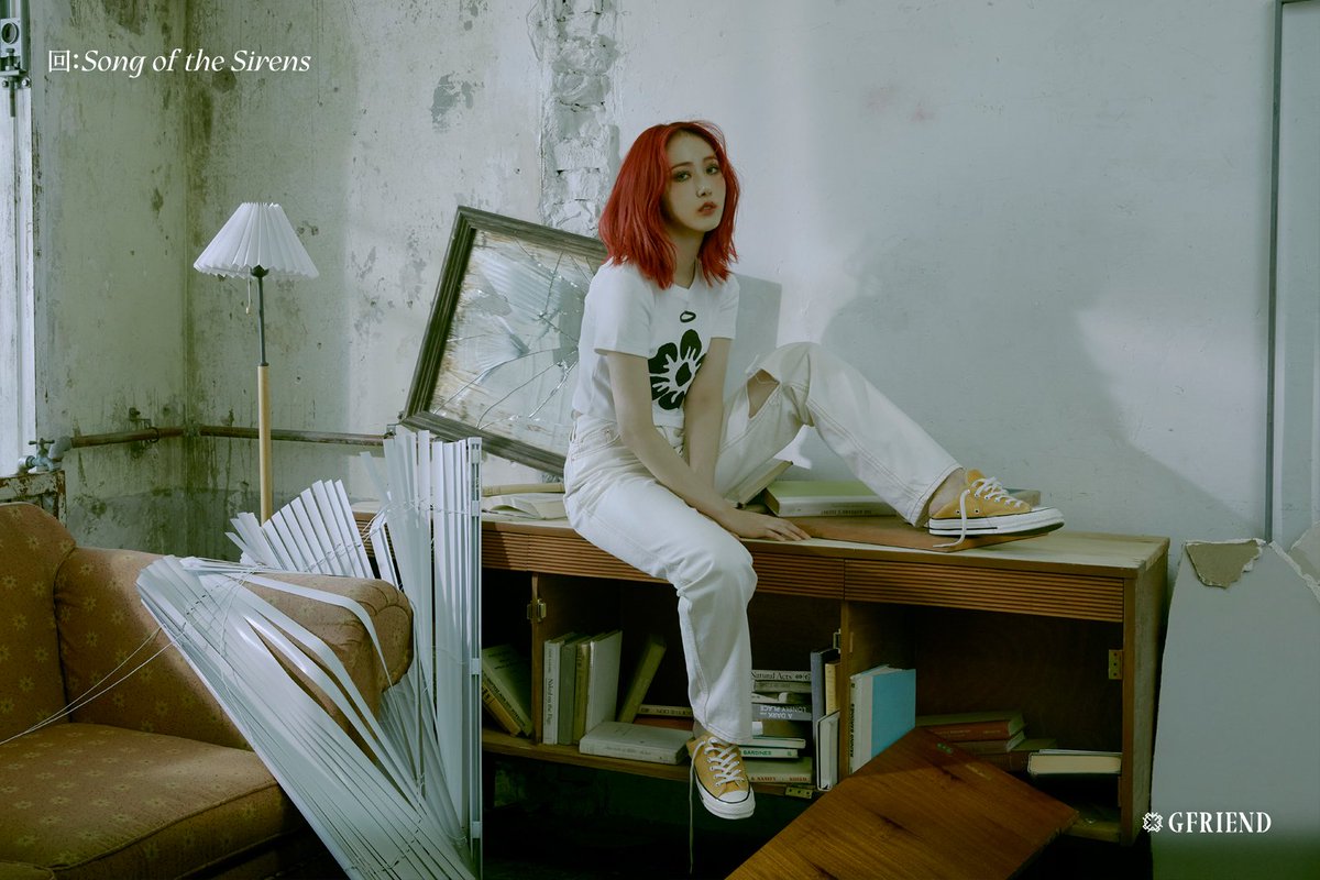 K_arkheion's tweet photo. GFRIEND (여자친구) - 9TH MINI ALBUM
“回:SONG OF THE SIRENS” ➫〖APPLE〗
Concept Photo ‘BROKEN ROOM’ ver.
#SINB #신비
#GFRIEND #여자친구 #APPLE
#回_SONG_OF_THE_SIRENS #BrokenRoom https://t.co/bw0VlnObfr