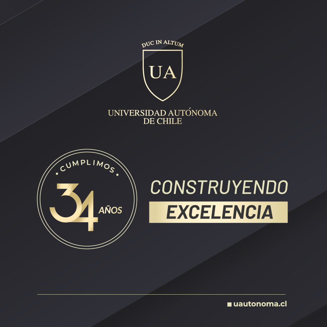 Hace 34 años asumimos el compromiso de formar profesionales, construyendo siempre la excelencia y promoviendo el desarrollo de la sociedad. Hoy, conmemoramos 34 años de una historia que sigue sumando logros gracias a ustedes, nuestra comunidad universitaria♥️.
