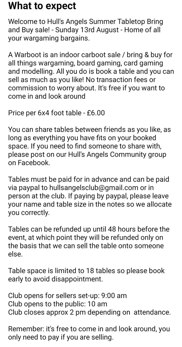 gaf_mark's tweet image. Lads lads lads. Just a quick heads up Hulls Angels is running another bring and buy on the 13th of August! More details can be found in the first picture bur as you can see there's some fucking bangers to be had there. Plus I'm there which is dope too. All RTs appreciated! xxx