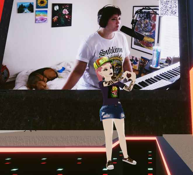 MÚSICA AO VIVO agora com a maravilhosa 
@crrissa_ na <a href="/Uniquehorns_nft/">TRUs - The Rocking Uniquehorns NFT</a> #TRUBandRoom no <a href="/decentraland/">Decentraland</a> !!!
Liga o som e junte-se a nós em:
📍27,-118
events.decentraland.org/event/?id=857a…
<a href="/DCL_Brasil/">DecentralandBrasil</a> <a href="/DecentralandDAO/">Decentraland DAO</a> <a href="/teenybod/">ShelleyVan.eth</a> <a href="/Dhino_eth/">Dhino.eth</a>