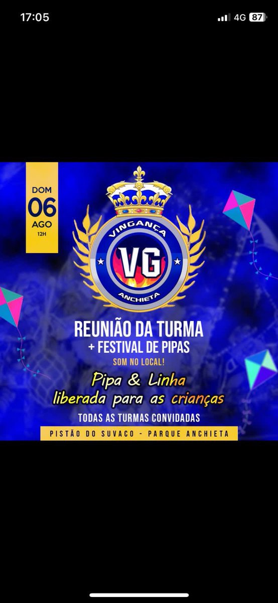 TurmaVGA's tweet photo. Domingão rola nosso evento pelo QG .

Brota e convoca ✅🚀 https://t.co/yj1gJ1n1Ch