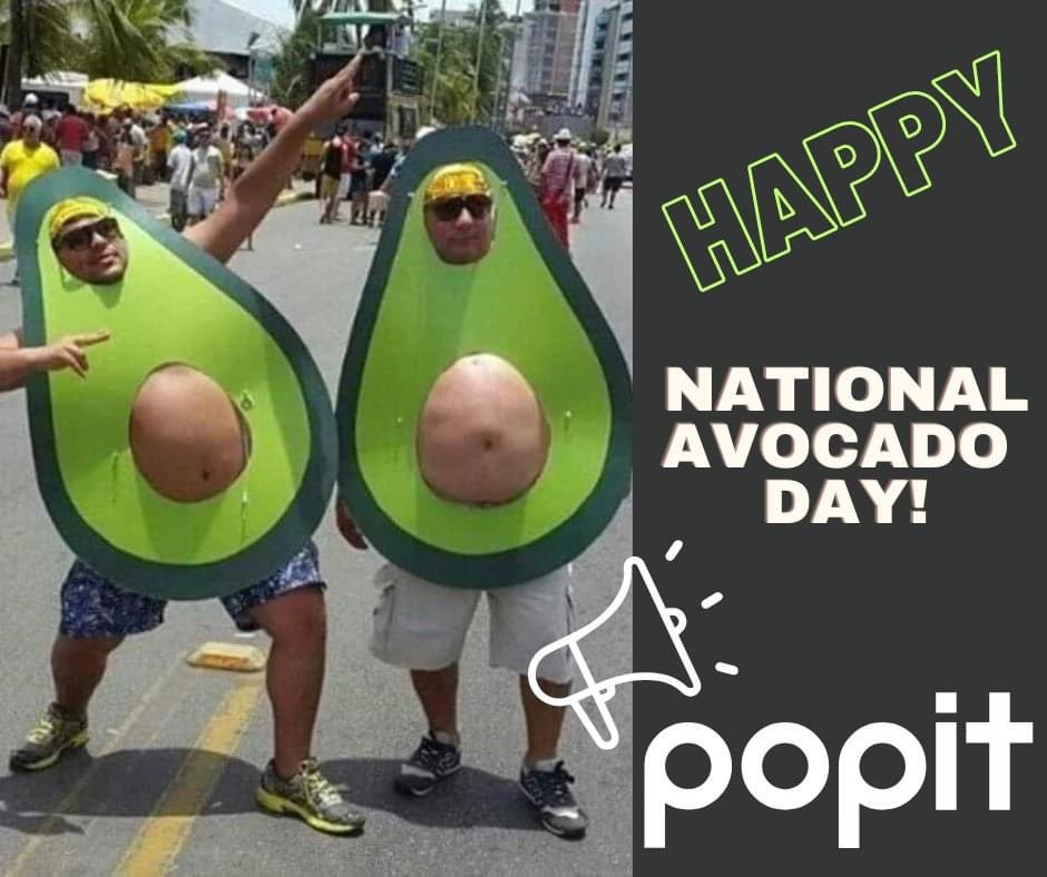 PopitMobile's tweet photo. 🥳🥳 Happy National Avocado Day!!!!!! 🥳🥳

Avocado I think is one of those kinda foods like Marmite, You either love it or hate it!!! 😍🤢

Either way these chaps have nailed it for us! 😆🤩

Do you love Avocado or hate it? 🥑🥑🥑🥑🥑

#avocado #loveit #popit https://t.co/By652TYm6X