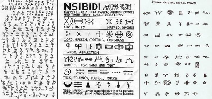 Joe__Bassey's tweet photo. Africa’s Oldest Written Languages

When I was in high school, we were taught that the Sumerians were the first to use a written script about 5000 years ago, and that written languages spread out from there to the rest of the world. However, scholars now recognize that writing was independently developed in at least five ancient civilizations: Mesopotamia (between 3400 and 3100 BC), Egypt (around 3250 BC), China (2000 BC),lowland Mesoamerica (by 650 BC), and Peru (perhaps as early as 2700 BC). 

Now archaeological evidence suggests that writing started much earlier in other parts of Africa. Except for Egypt, Africa has been ignored in traditional history texts about written languages, but the evidence is there to suggest that this comes from prejudice, not proper scientific study and, like so many prejudices, is wrong.

The oldest scripts in the world to be discovered so far were found at the Kharga oasis in what was Nubia and is now part of present-day Sudan. They were written in what is called the Proto Saharan language. Extraordinarily, they date from 5000 BC.  Since Sumerian and other Asian written languages appear about 3000 BC and Greek script was not fully in use until 1400 BC, it appears from this evidence that the Proto-Saharan written language is at least two thousand years older.  

Other written tablets were found at Ge’ez in Ethiopia that are up to 3000 years old and yet, astonishingly, that ancient script is still in use, as the main liturgical language of the Ethiopian Orthodox churches and the Jewish community. The vast proportion of inherited nouns are unchanged, and even spelled identically in both Geʽez and Amharic. The Ge’ez script is certainly the oldest written language that is still in use. The closest living languages to Geʽez are Amharic, Tigre and Tigrinya, and in the oral tradition of those peoples, Ge’ez is the oldest language of humans.
Most of the languages of Northern Africa are classified as Afro-Asiatic and this shows the influences of both European and Middle Eastern languages due to migrations, warfare and religious subjugation but there is a surviving ancient tongue in the region:  the Tifinagh of the Tuareg people and it has a written form that dates back at least 1500 years. The Tuareg believe themselves to be the descendants of a queen, Tin HInan, known as the mother of us all to the Tuareg, whose tomb was found in 1925. According to legend, Tin Hinan was a fugitive princess who was driven from her home in the northern Sahara. She and her followers nearly perished in the desert but were saved by ants when they stumbled upon grains buried in desert anthills. 

The Val and Mende written languages of Liberia and Sierra Leone have been found at the site of Goundaka in Mali, that date back to about 3000 BC so they are also at least as old as the Sumerian written language.

Other written languages existed in Southern Africa, including the Adinkra of the Akan people of Ghana. The symbols of Adrinka are still used today on cloth but may have existed for thousands of years. 

Another old written language is Nsibidi of Nigeria and W.Central Africa where early forms are found on excavated pottery that is at least 1500 years old. More studies are necessary to see if these written languages are actually far older.

And many other written languages ….
#Africa