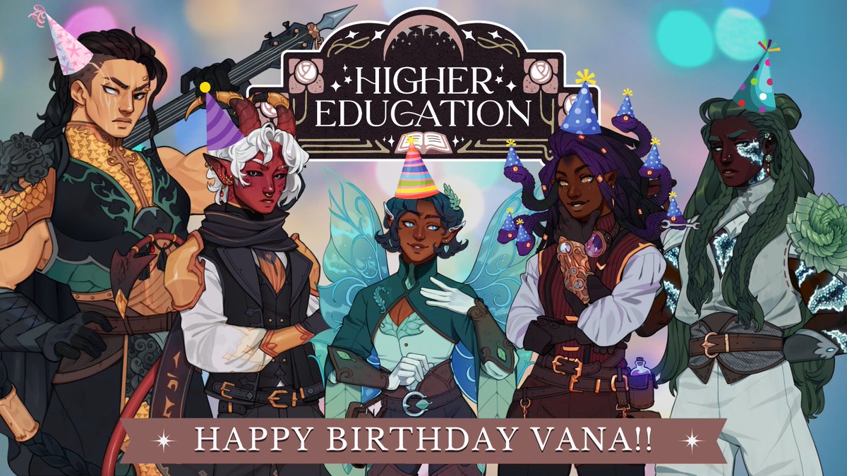 StrixHigherEd's tweet image. School's out for summer, but loving our GM @HavanaRama is forever! 🎉🎈🎂

Happy birthday to the best, most wonderful, and most terrifying headmaster Strixhaven has ever seen! 💖