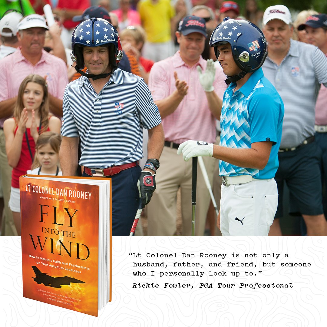 'Fly Into the Wind' by our founder, @LtColDanRooney is part spiritual guide, part call to action and provides a blueprint to live one’s best life. Visit danrooney.com to purchase 'Fly Into the Wind' from your favorite retailer.
#FlyIntoTheWind