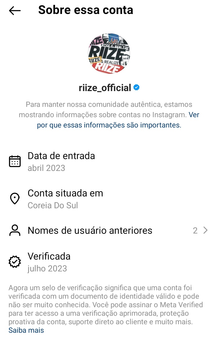 Segundo as informações do Instagram, a conta do RIIZE foi aberta em abril de 2023 e já teve o nome alterado duas vezes.

#RIIZE #라이즈 #RISEandREALIZE #Shotaro #Eunseok #Sungchan #Seunghan #Chanyoung #Wonbin #Sohee
