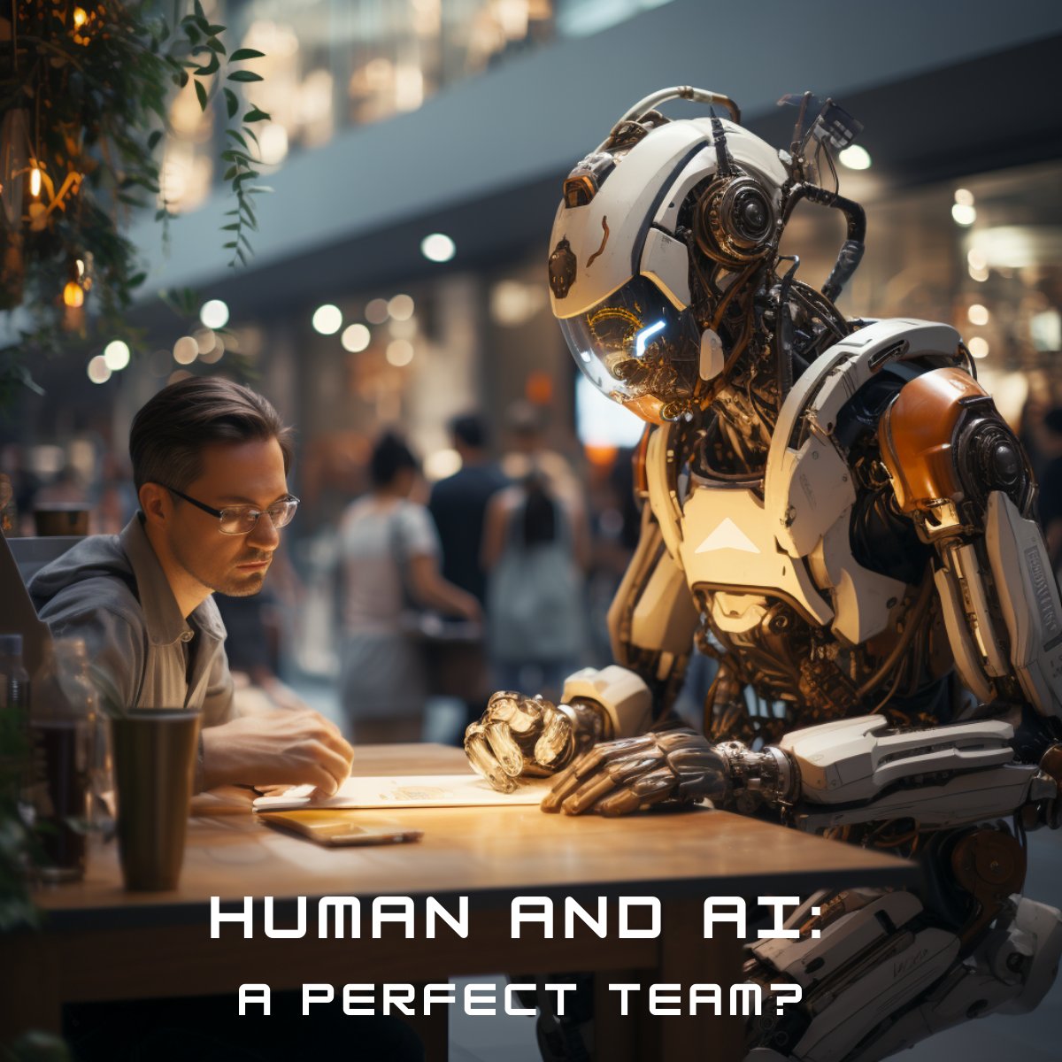 USojka's tweet photo. In the era of generative AI, can humans and machines form a perfect team? 

Explore the potential of human-AI collaboration and its impact on our work and life. 

Let's shape the future of AI! 

#AI #GenerativeAI #FutureOfWork #Innovation @mindpal_co https://t.co/fOhYVYton4