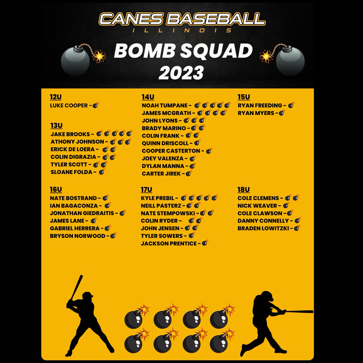 Canes Illinois Baseball tweet media