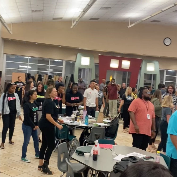 RMcNairJH's tweet photo. The staff at JCJH, NRJH, RMJH met at the Nolan Ryan campus today for CHAMPS training. We are striving for excellence in every way!
Our vision "Each Student, Every Day!"
#RMJH
#JCJH
#NRJH https://t.co/Bzfa69d9d5