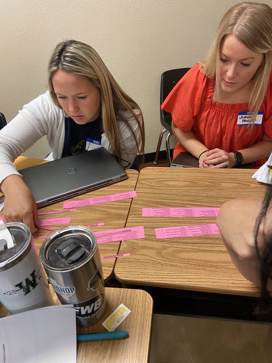 williams8178's tweet photo. Excited for the new school year!! New Teacher Training in action! I cannot wait to see what these amazing educators bring to our district!! #LSchat #LifeLeader #Collaboration #5EModel #InteractiveWordWalls https://t.co/E6GqJKCphB