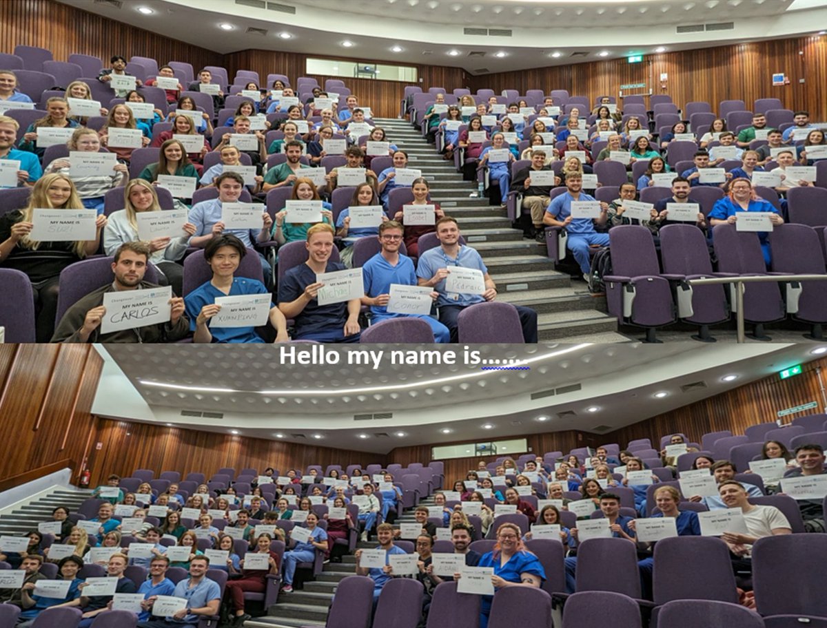 BelfastMedEd's tweet photo. @BelfastMedEd  Would like to Welcome all our new Foundation Year 1 Doctors to the Belfast Trust.  We enjoyed meeting you and welcoming you at our recent F1 Induction morning!  #yourjournerybeginshere #BelfastTrust #hellomynameis https://t.co/QzjbeomM07