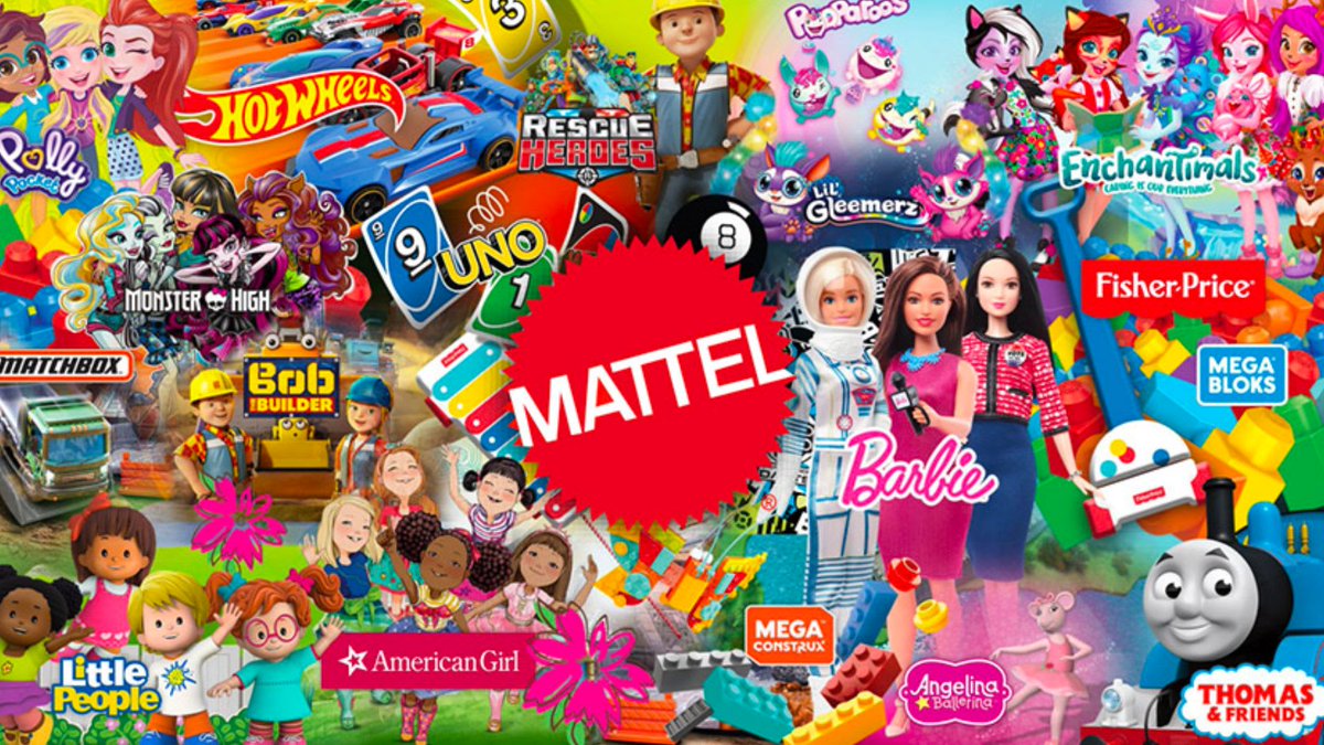 Tras el éxito de #BarbieMovie, #Mattel ya está trabajando nuevas películas live-action:

— #Uno
— #Barnie
— #ThomasElTren
— #HotWheels
— #MastersOfTheUniverse
— #Magic8Ball
— #PollyPocket
— #RockEmSockEmRobots
— #Matchbox
— #MajorMattMason
— #AmericanGirl
— #Wishone
— #ViewMaster