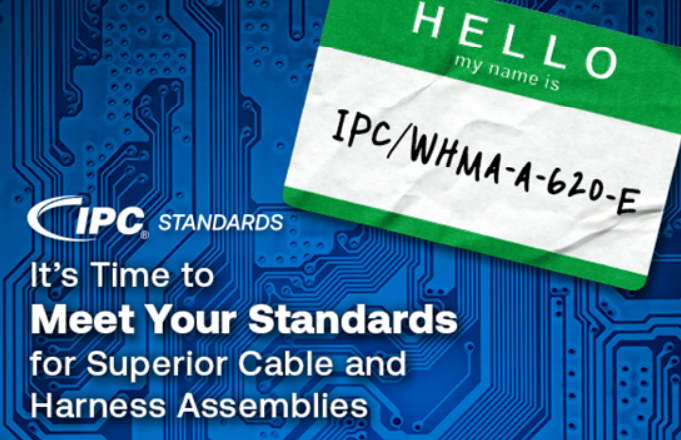 GlobalElecAssn's tweet photo. What’s new in IPC/WHMA-A-620E? A revamped chaptering system, new figures, and updated sections, as well as #soldering requirements that align with IPC-J-STD-001. #BuildElectronicsBetter #IPCStandards Available now: https://t.co/JzgahvLCv6 https://t.co/bsSORJ7lX7