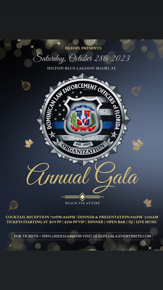 teamdleofl's tweet photo. Join us at this Year’s DLEOFL GALA https://t.co/l3jOsXCyHB