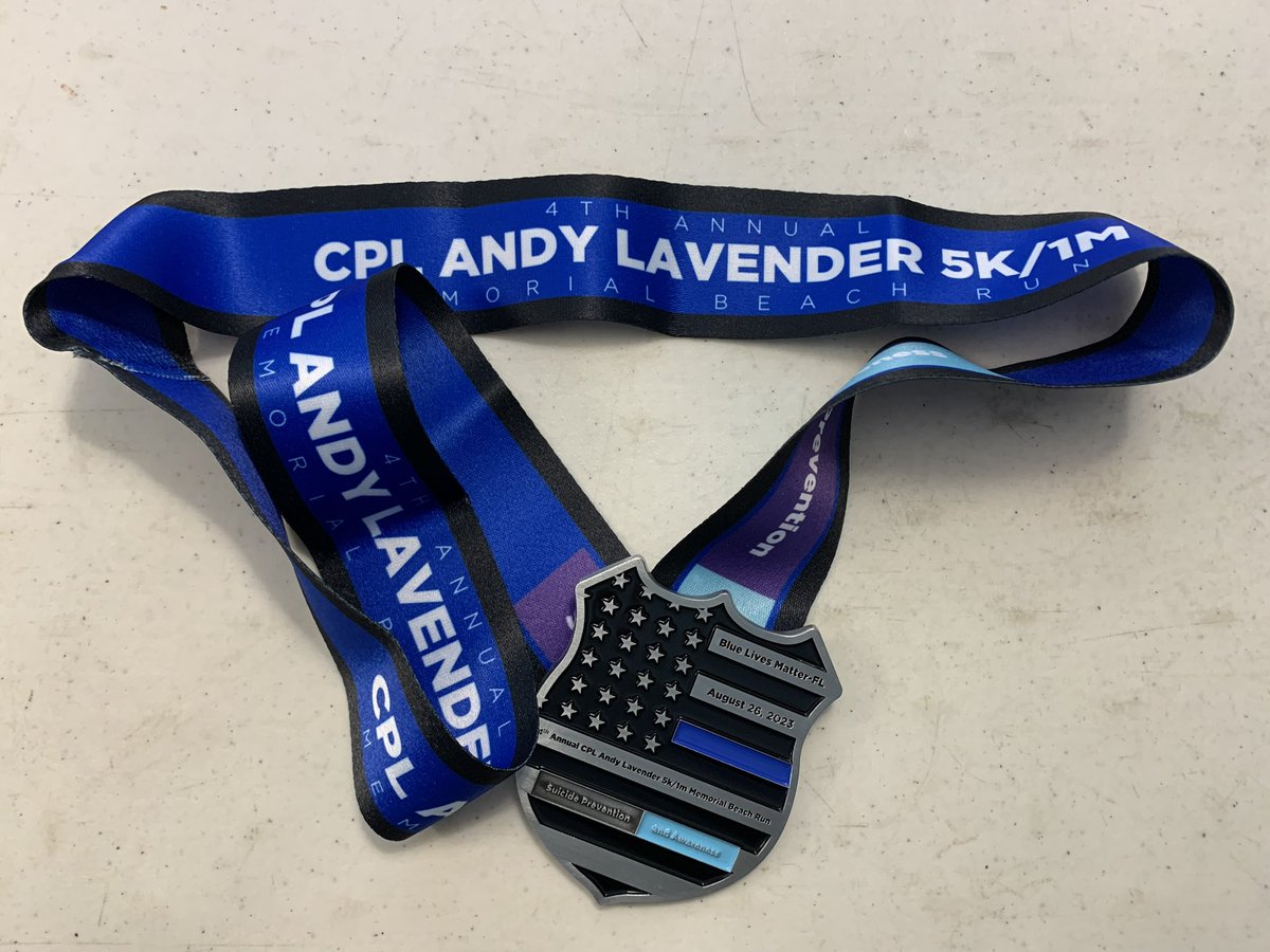 The medals are in and here’s what they look like! Don’t forget to sign up today! We’re less than a month away from the race! The first 100 runners get swag bags with their tshirt and medal! 

Click on the link to sign up to run! 

…ndylavendermemorial5k.itsyourrace.com