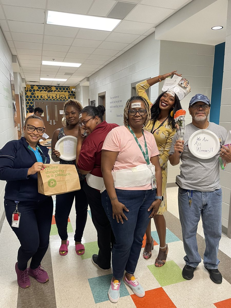TEaton2000's tweet photo. FSCCA teachers enjoyed first day of PD #PBL teamwork and leadership getting ready for students @FCSCTAE @fscc_academy @FultonCoSchools https://t.co/tqeeyDieea
