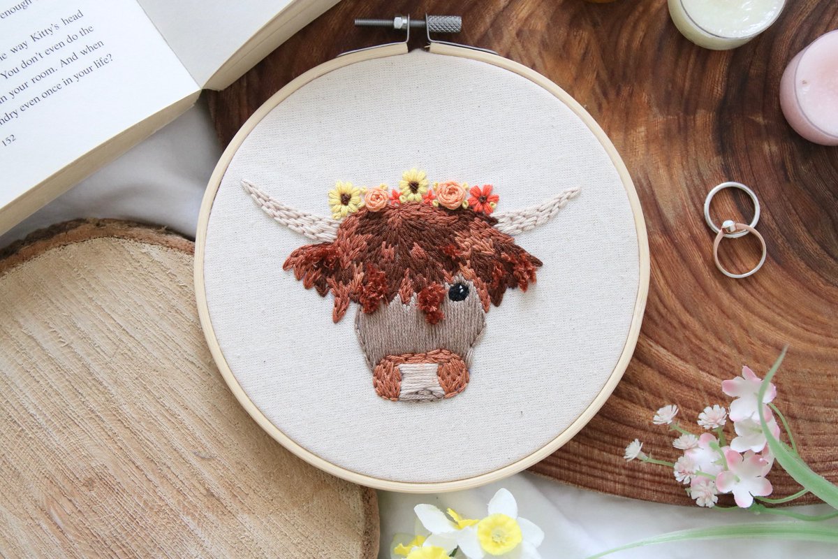 Zoë🌻 Embroidery Artist 🌿 tweet media