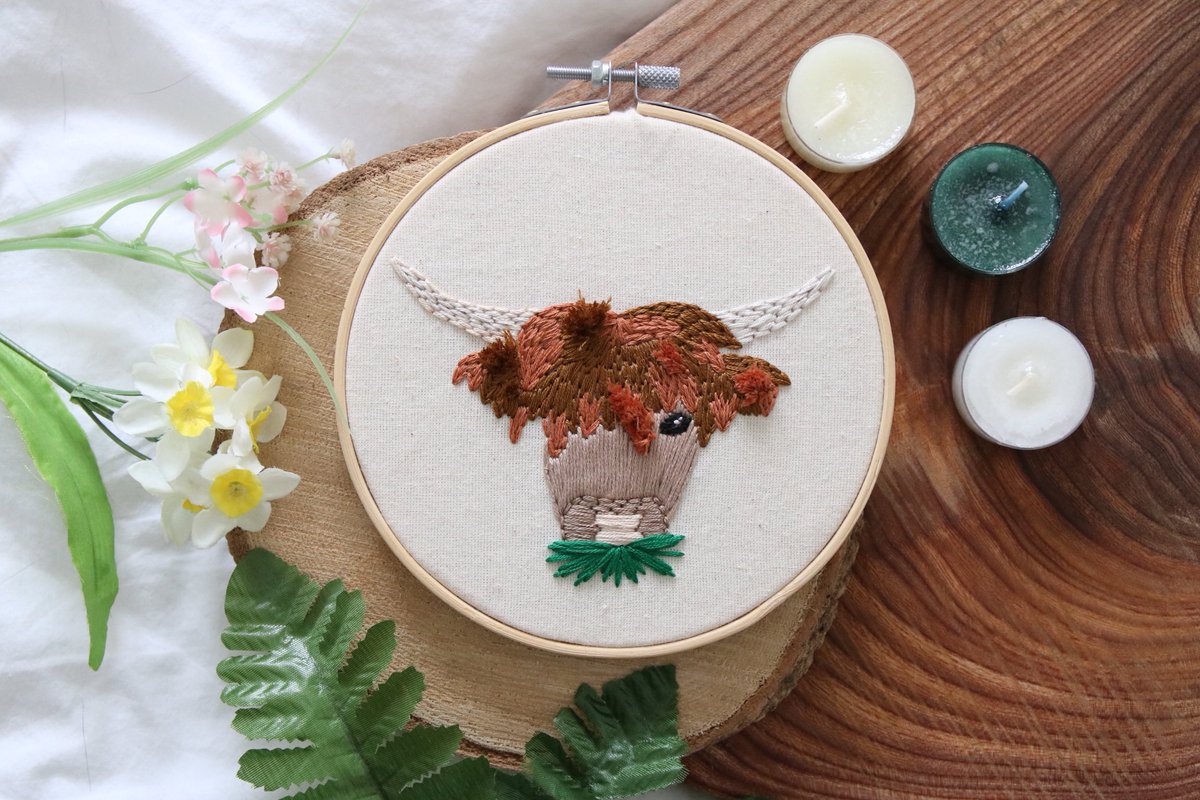 Zoë🌻 Embroidery Artist 🌿 tweet media
