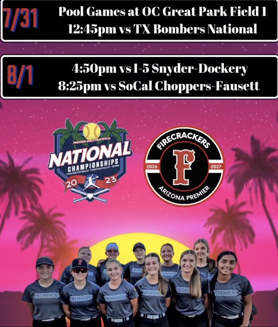 Starting off day 1 of PGF nationals with a 3-0 win against TX Bombers Nationals