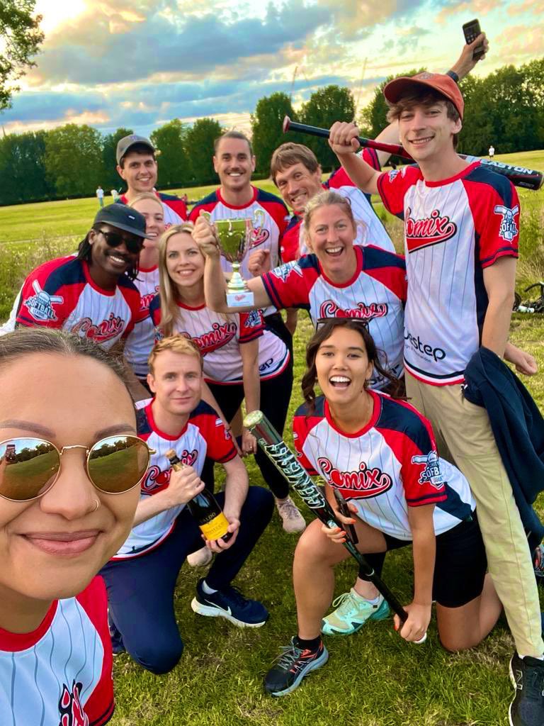 It’s <a href="/CharitySoftball/">London Charity Softball League</a> semi finals week. Let’s do this! #GoComix