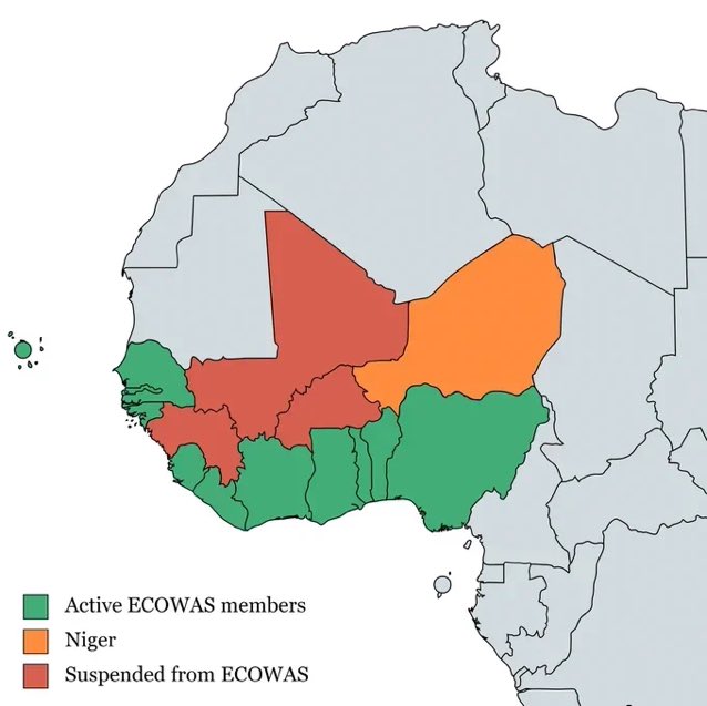 [情報] 西非國家經濟共同體向尼日政變方發出通牒