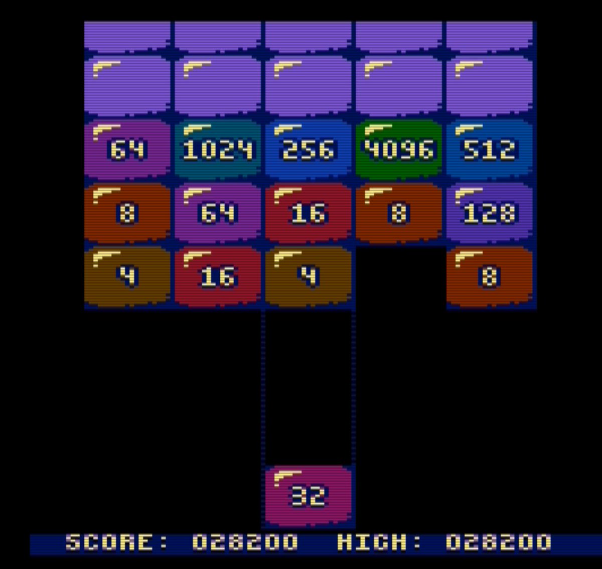 Philsan69's tweet photo. Double and Ink Spill, two new #Atari8bit computers games by @popmilo for ABBUC Software Contest 2023 #atari #retrogames #retrogaming @ABBUC https://t.co/As4niOguQ8