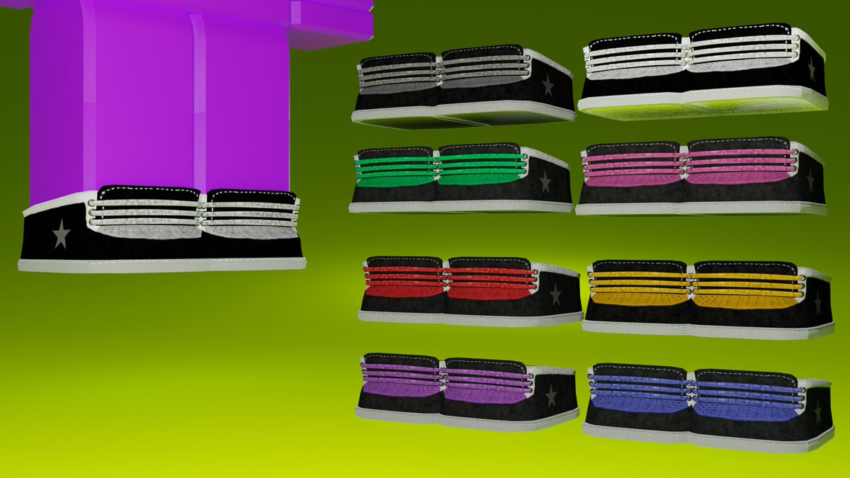 Star Shoes Streetwear Black [1.0]
.
I made these shoes for you to always be in fashion!!
.
.
.
all colors and much more just go here👇
roblox.com/catalog?Catego…