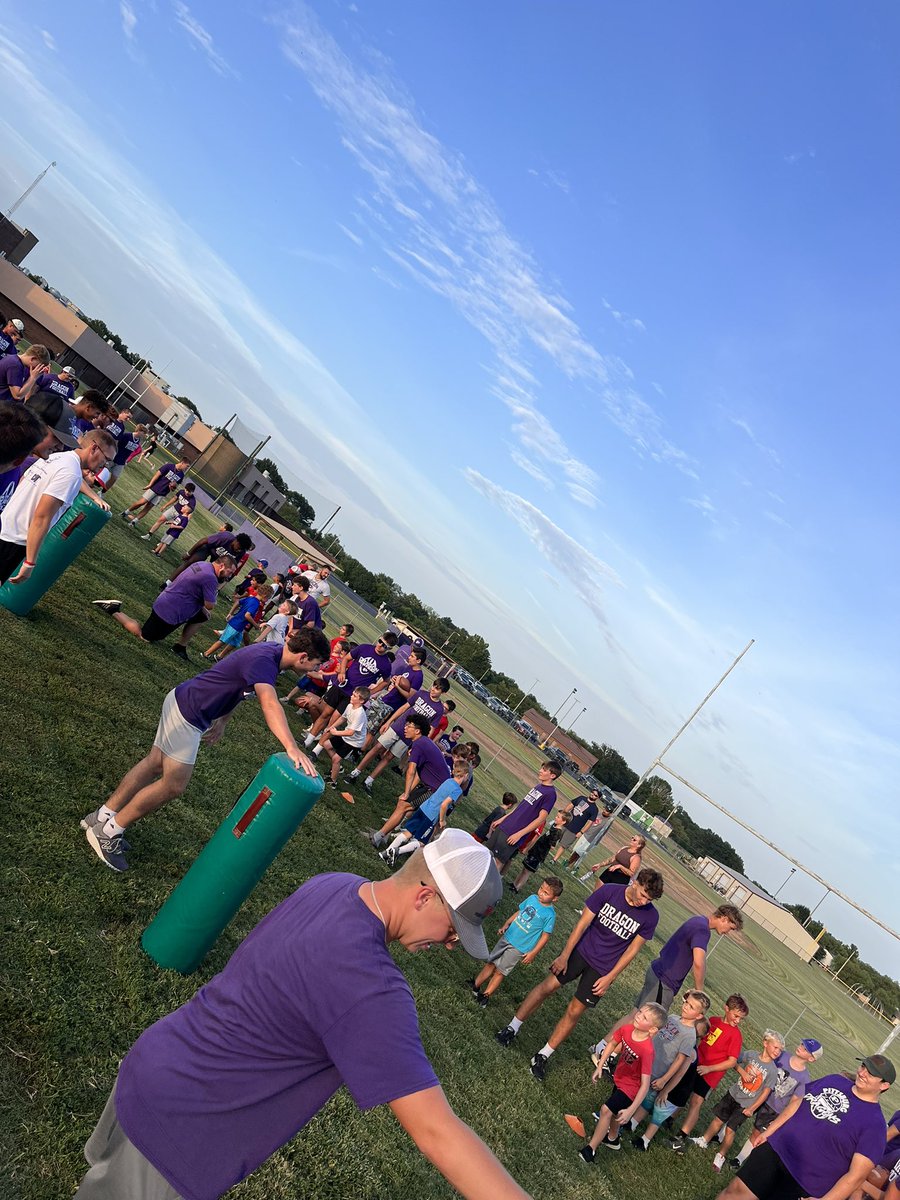 Pittsburg Purple Dragons Football tweet media