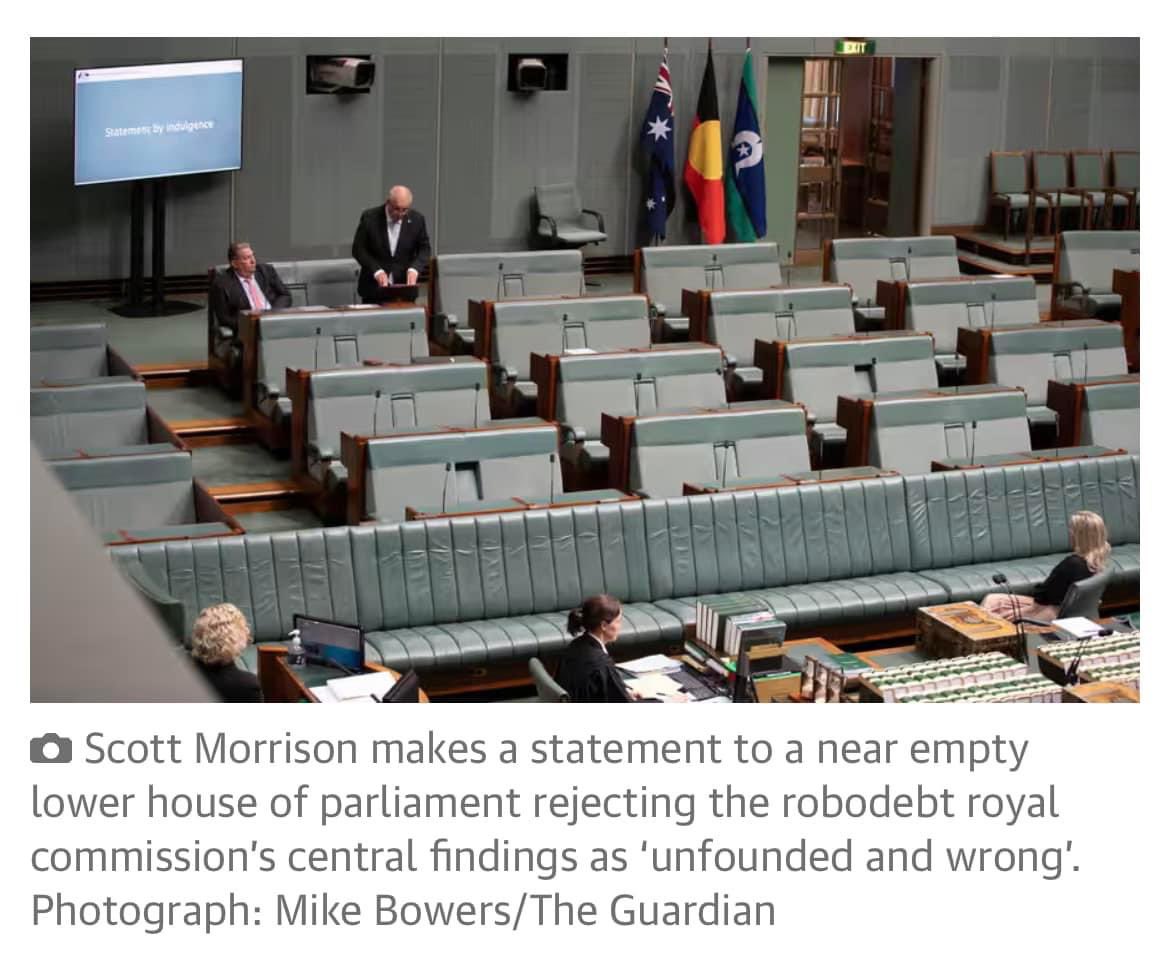 ckcdm's tweet image. Pivoting back from the military industrial  complex to persecuting the victims of Robodebt again Cruella ? #RoboScomo  #RoboScomoMustResign #RobodebtRC