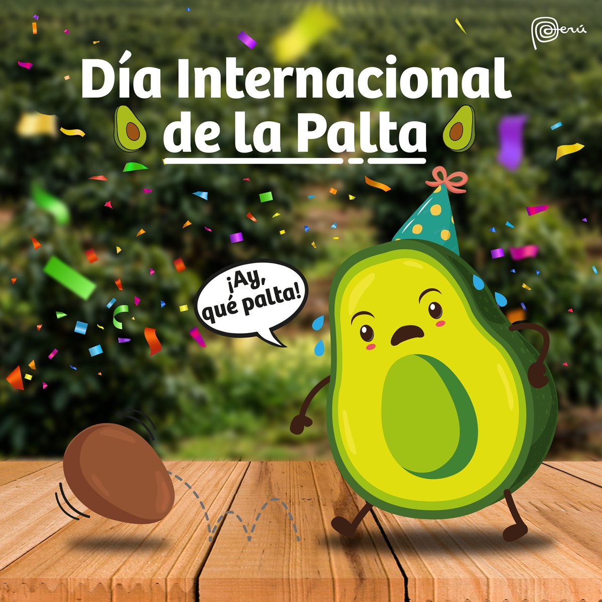 marcaPERU's tweet photo. ¡𝗗í𝗮 𝗜𝗻𝘁𝗲𝗿𝗻𝗮𝗰𝗶𝗼𝗻𝗮𝗹 𝗱𝗲 𝗹𝗮 𝗣𝗮𝗹𝘁𝗮! 🥑🇵🇪
¿Sabías que el Perú es uno de los principales exportadores de superalimento en el mundo? Nuestro país cuenta con 32 000 hectáreas para el cultivo de la palta Hass en los valles costeros. 

#MarcaPerú #SuperFoodsPeru https://t.co/MXvub1Idf8
