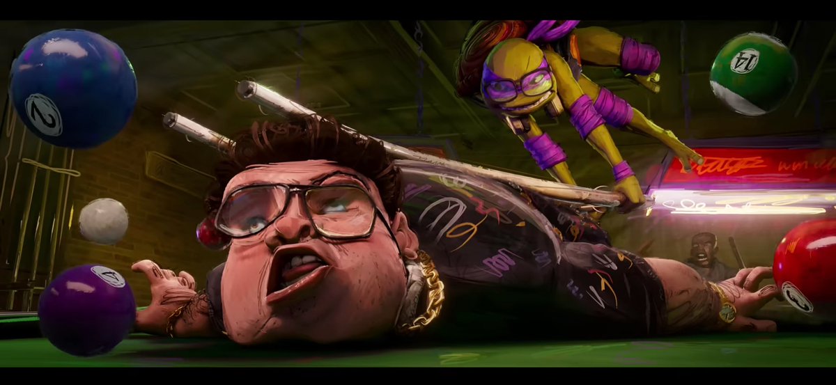 You should go see #TMNTMovie this weekend - not just because it looks great, or because director <a href="/Roweyourboatz/">Jeff Rowe</a> is a talented, sweet genius (we worked together on MITCHELLS &amp; he’s the real deal), but also because its success will be good for the animation industry. A short 🧵: