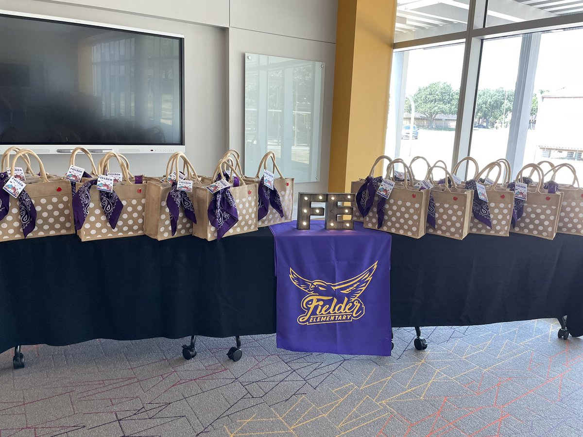 We are so excited to welcome our newest Falcon Staff members!  It’s going to be an AMAZING school year! #fielderpride <a href="/katyisd/">Katy ISD</a>