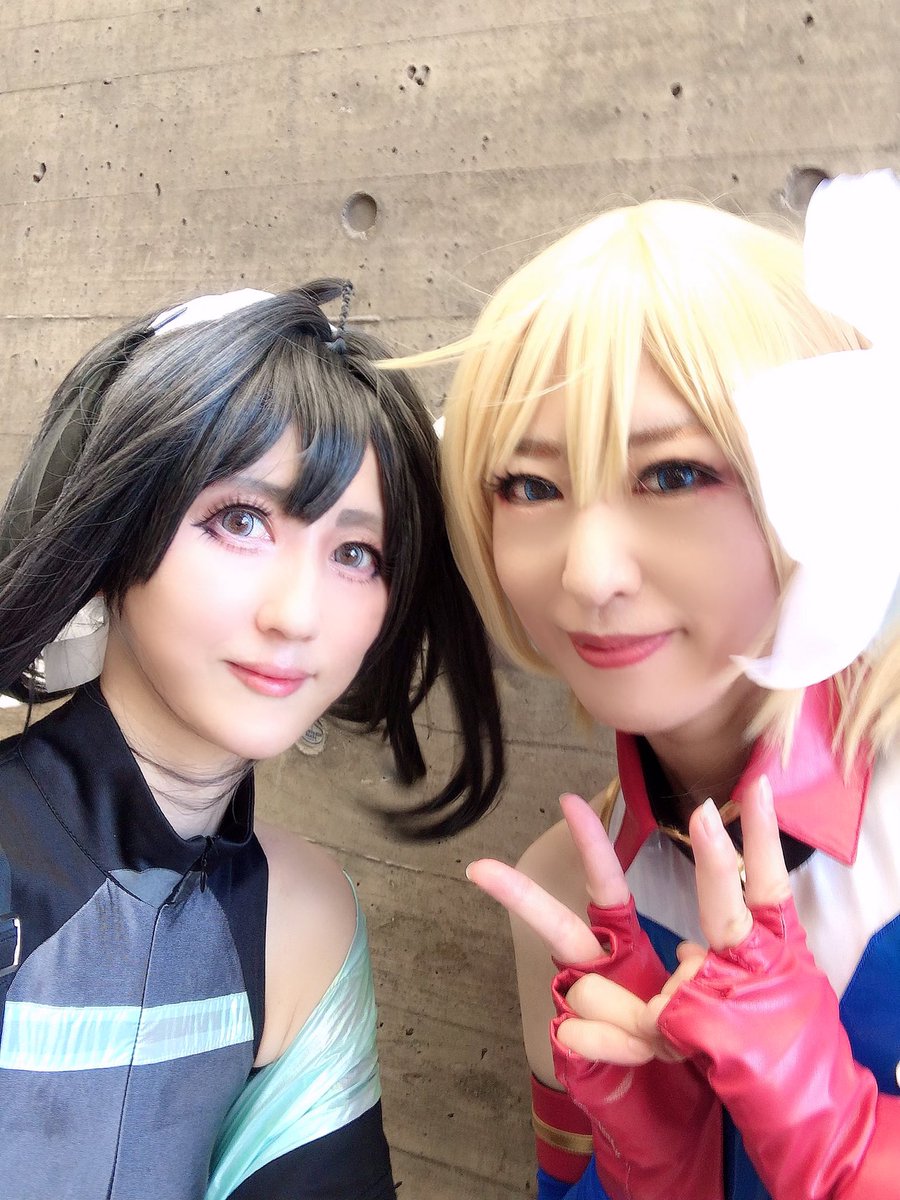 hinaasakura's tweet image. ワンフェスの思い出✨

ちぃさんとー！！
久しぶりにお会いできて嬉しかったな😊

#WS2023S #ワンフェスコスプレ