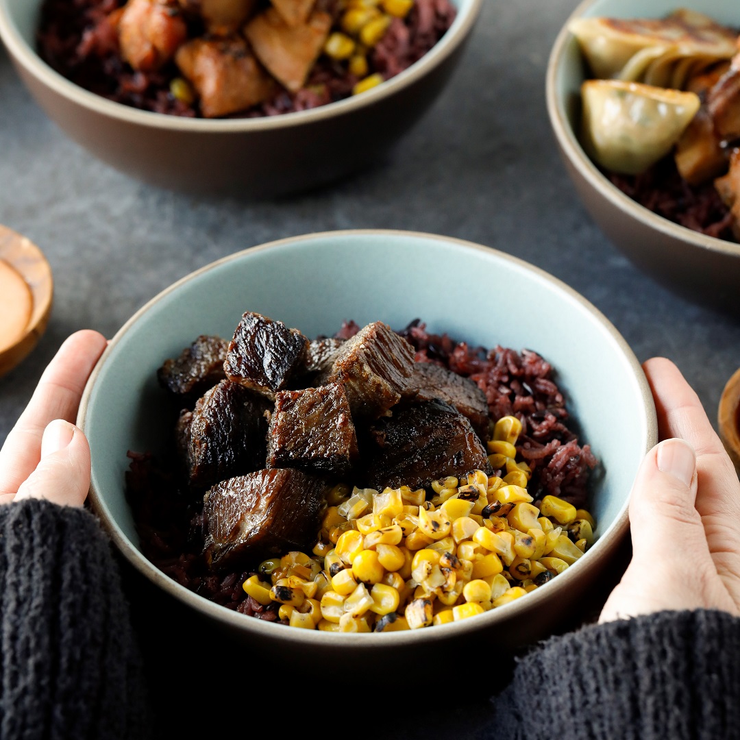 Your taste buds called, and they said they're throwing a party in this bowl! 🎉🥢