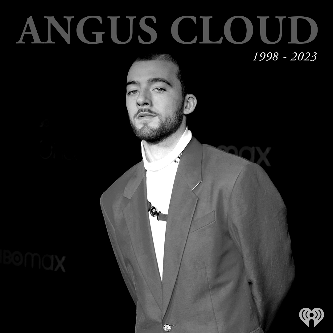 iHeartRadio's tweet photo. Angus Cloud has died at 25. Thinking of and sending love to his family, friends and fans. 🙏❤️ https://t.co/eIzSAbHdEN