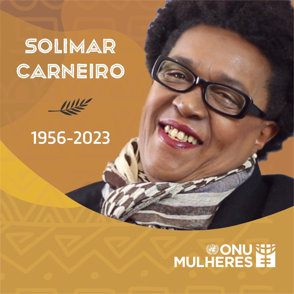 ONUMulheresBR's tweet image. O legado de #SolimarCarneiro ficará marcado na história pela defesa e promoção dos direitos das #mulheresnegras. Será reconhecido a partir de cada mulher e menina negra que tiver seus direitos humanos garantidos, vivendo uma vida sem violações e violências. 

#JulhoDasPretas
