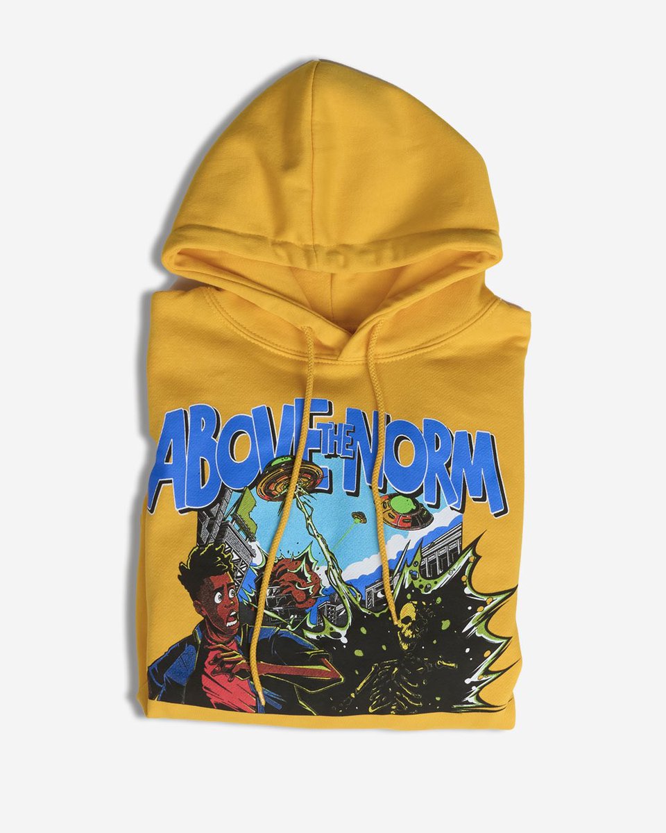 abovethenormal's tweet photo. Crash Landing Hoodie 🛸

- 8.8 ounce hoodie
-70% Cotton/30% Polyester 
- Screen Printed Design on Front

Coming To SELECT stores near you soon 🛸 https://t.co/XNcyXJKOjf