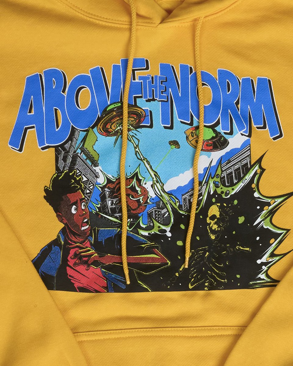 abovethenormal's tweet photo. Crash Landing Hoodie 🛸

- 8.8 ounce hoodie
-70% Cotton/30% Polyester 
- Screen Printed Design on Front

Coming To SELECT stores near you soon 🛸 https://t.co/XNcyXJKOjf