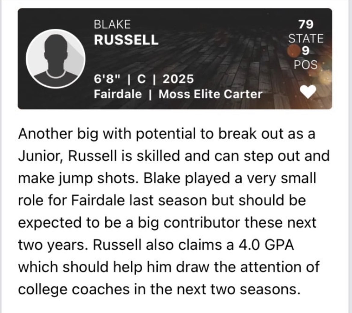 Ranked 79 in 2025 and 9th as a 2025 forward expect this to go up after this season 💯 @Dawgs_Athletics @John_Hunt12 @FHSBasketball11 #protectthebrand
