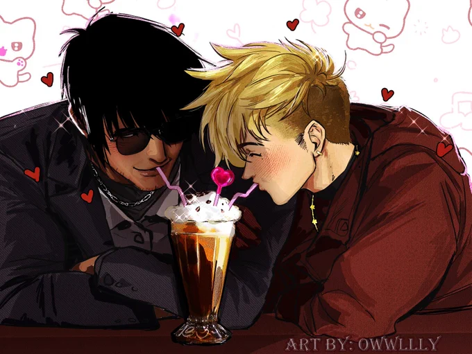 they are on a date ❤️🦉#vashwood #trigun #TRIGUNSTAMPEDE 