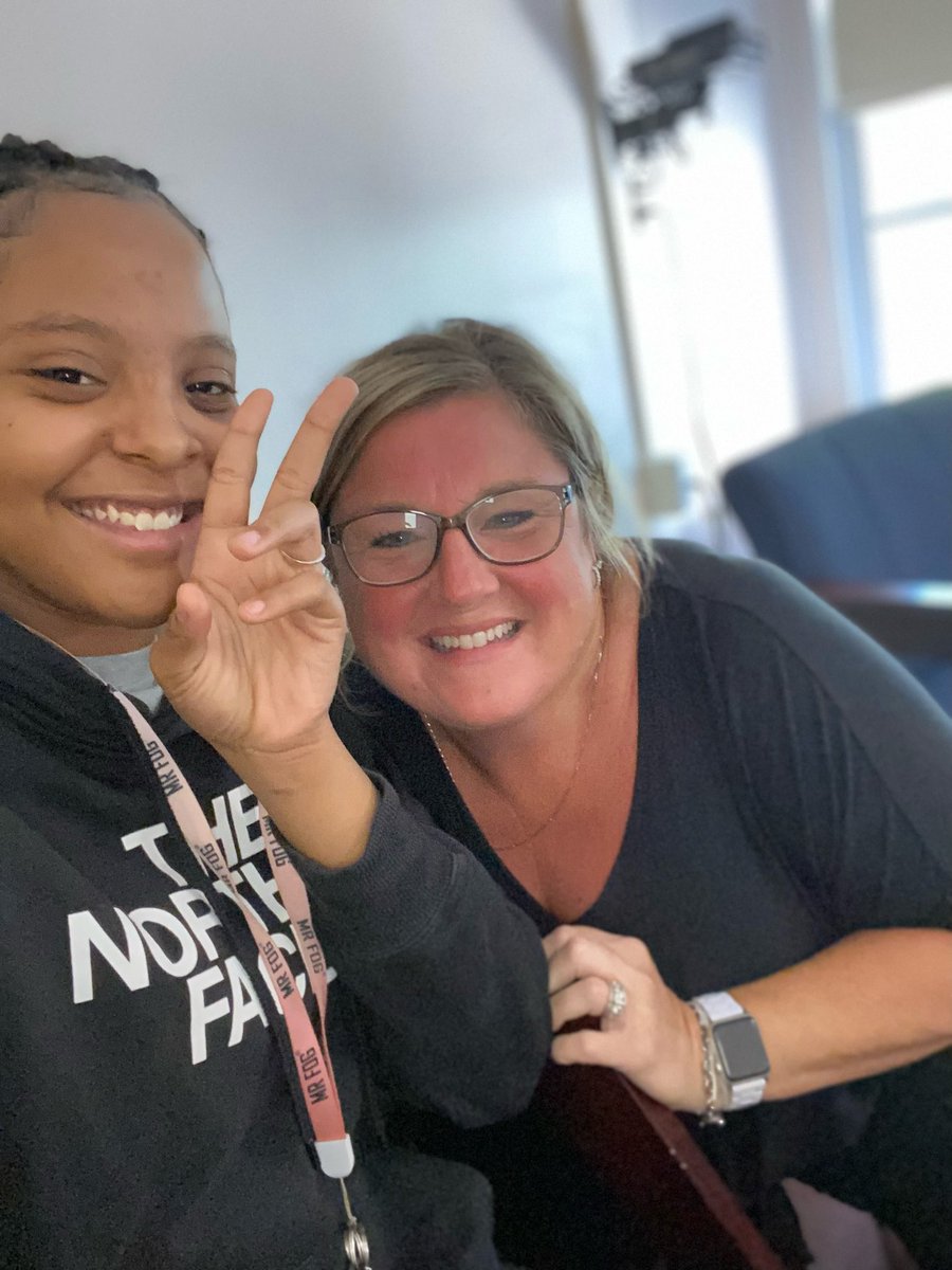 It was a gorgeous day at Arsenal Tech.  It is one of my favorite places on earth!  Yesterday we were complete strangers and today my life was forever impacted by the strength of this human.  #TeamIPS #ThisIsUSS #StrongerTogether 
@AleesiaLJohnson 
@LelaSimmons19
