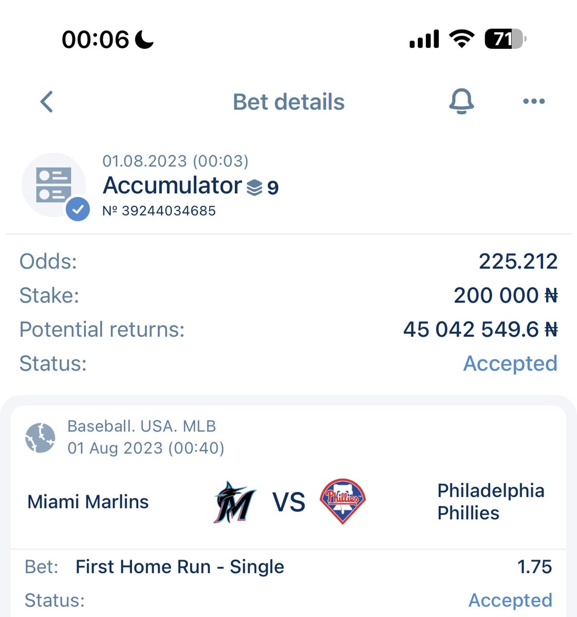 TalentedFBG's tweet photo. This  new month will be blessed 

200k to win 45 million in the morning 💥 
200 and 20 odds  on Paripesa 
Stake and boom 💥 
REGISTER ON PARIPESA HERE👇🏾

https://t.co/XxUPR3RkE6

Use Promo Code 👉🏽 TALENTED when registering to get a $300 bonus to play and withdraw 💰✅✅✅✅✅✅✅✅